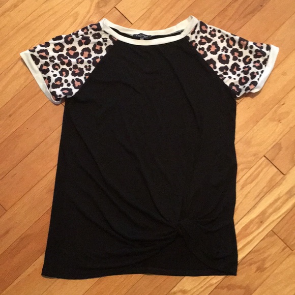 Coeur De Vague Tops - Cheetah print shirt Couer de Vague